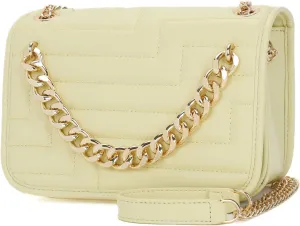 Crossbody Bags for Women,Vegan Leather Purses for Women,Small Shoulder Handbags with Chain Strap