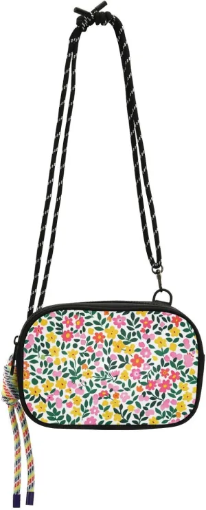 Crushed Flower Small Crossbody Purse Women Fashion with Adjustable Strap Shoulder Bag Go shopping carteras de mano para mujer