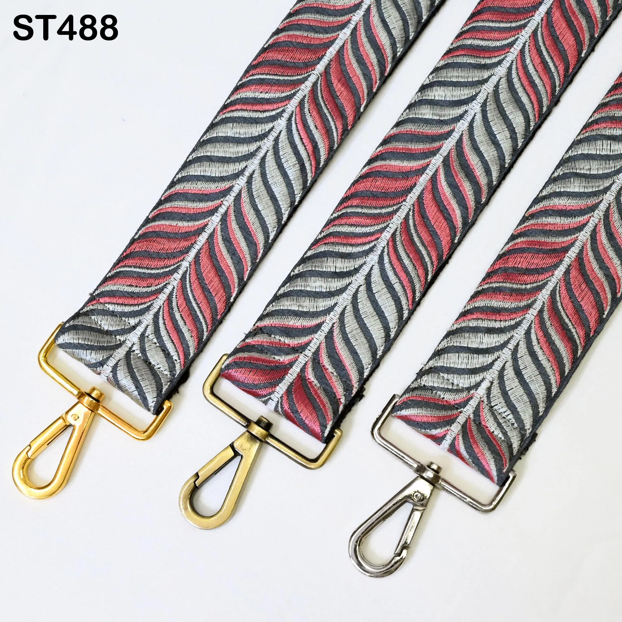 Custom Messenger Crossbody Strap Canvas Sling Bag Purse Strap Embroidery  Strap Handbag Embroidered Replacement Strap Boho Guitar Strap Gift