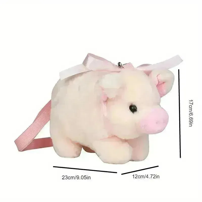 Cute Plush Pig Cross Bodybag