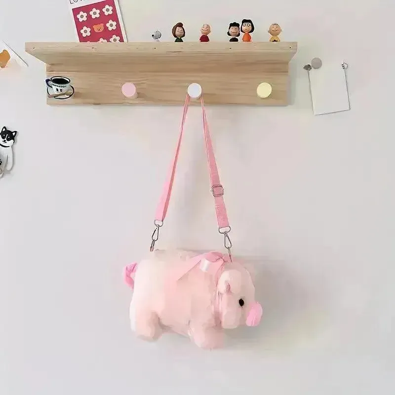 Cute Plush Pig Cross Bodybag