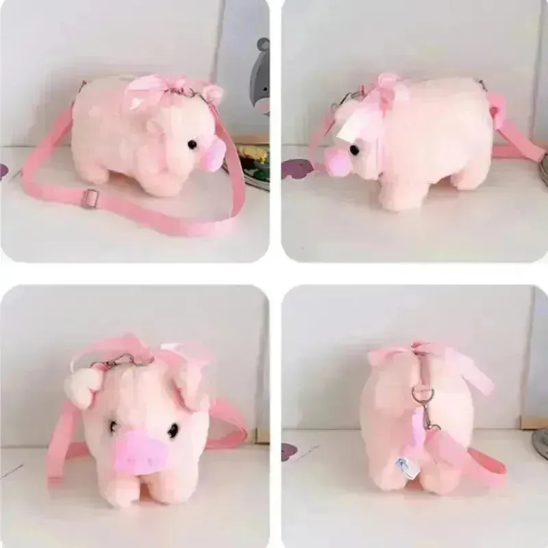 Cute Plush Pig Cross Bodybag
