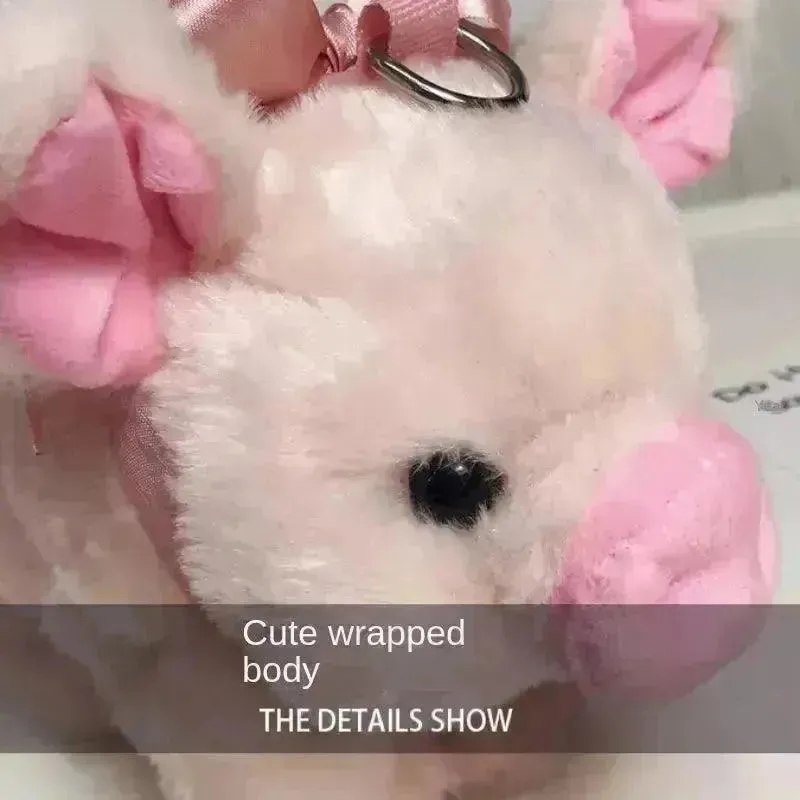 Cute Plush Pig Cross Bodybag