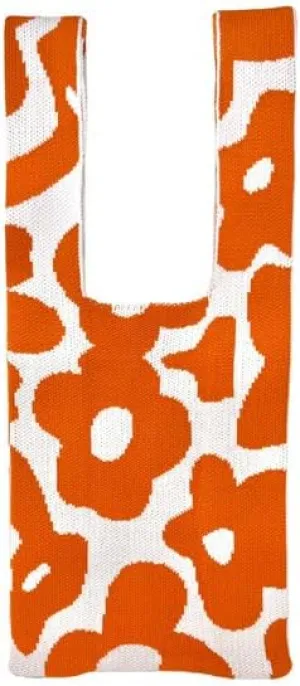 Daisy Shopping Tote Bag - Extra Spacious & Stretchy Reusable Bag - Premium Polyester, Lightweight & Foldable for Daily Use