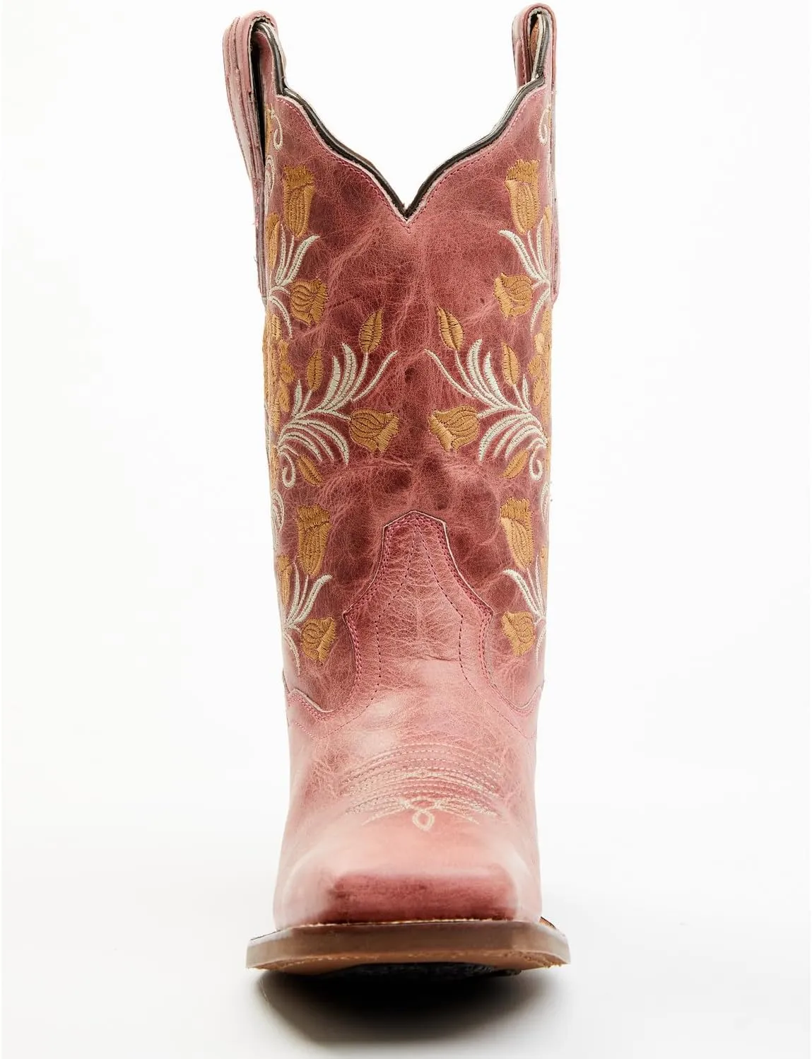 Dan Post Women's Athena Floral Embroidered Western Performance Boot Broad Square - Dp4945