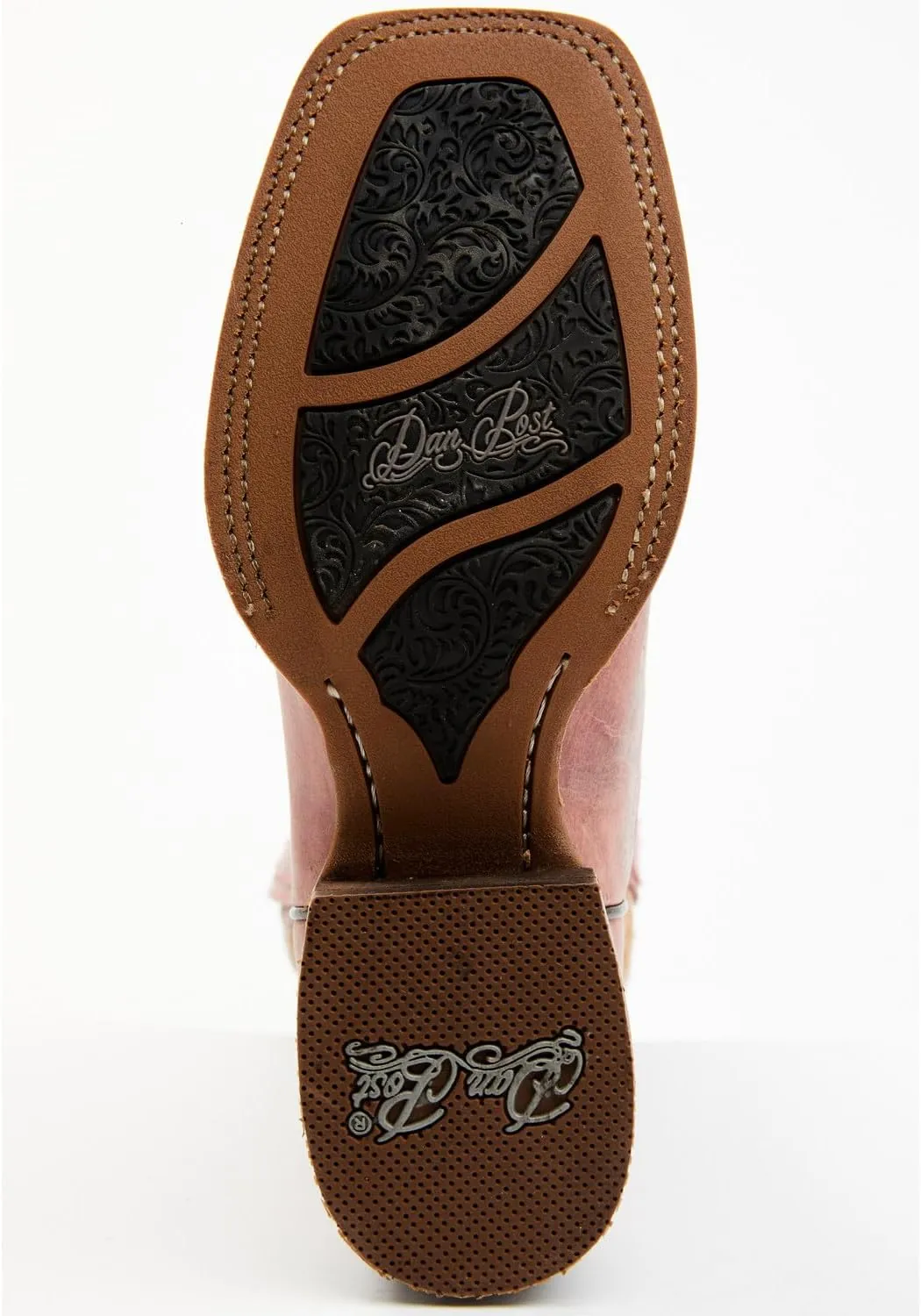 Dan Post Women's Athena Floral Embroidered Western Performance Boot Broad Square - Dp4945