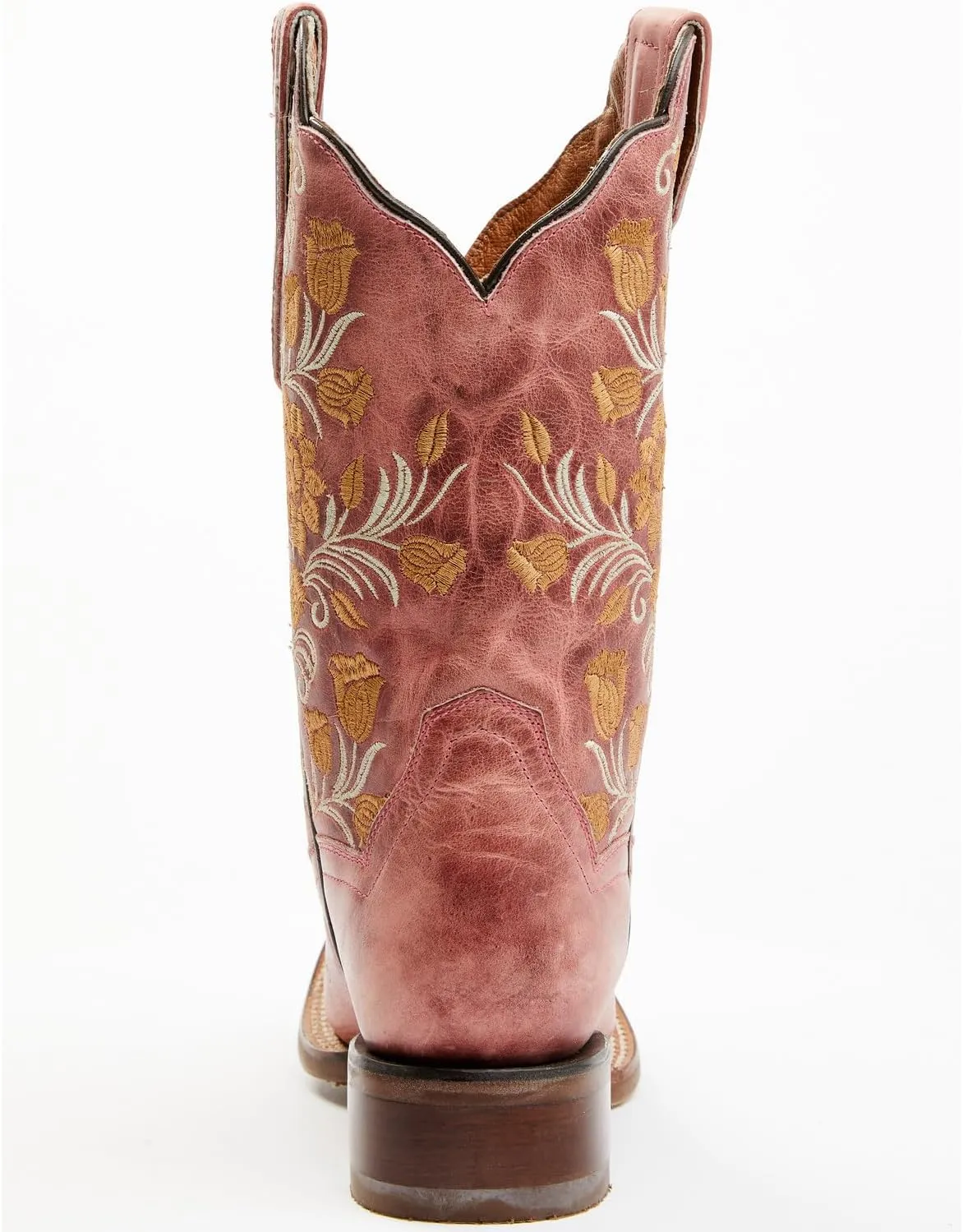 Dan Post Women's Athena Floral Embroidered Western Performance Boot Broad Square - Dp4945