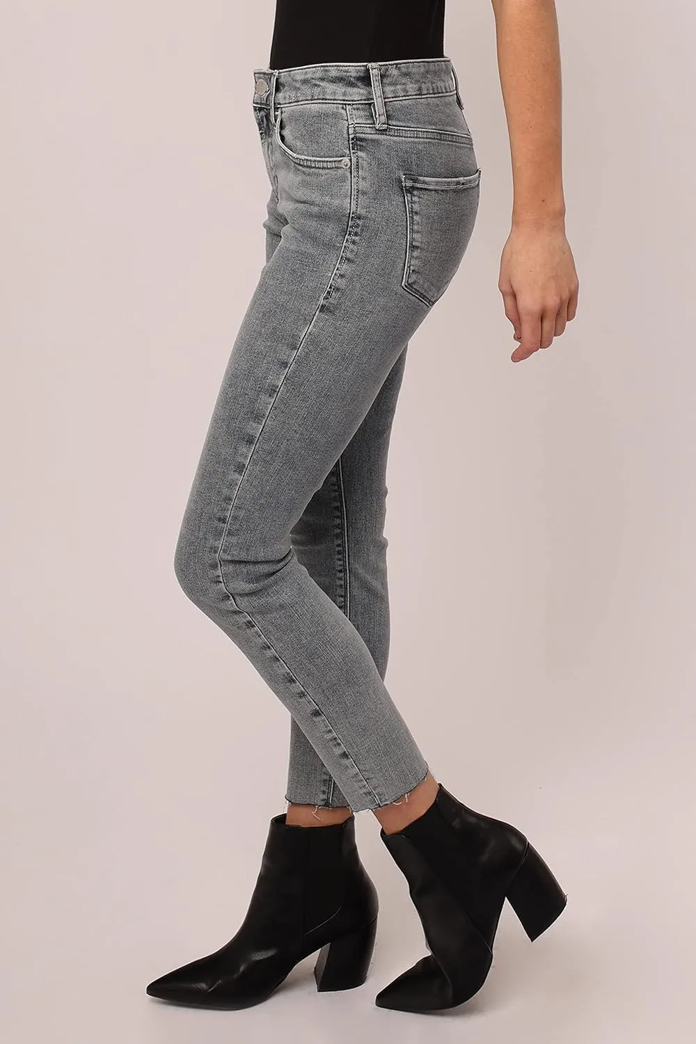 DEAR JOHN Gisele Women's Skinny Jeans Mid Rise Mid-Waisted Classic Comfort