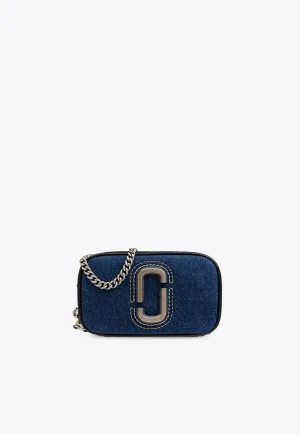 Denim Chain Crossbody Bag
