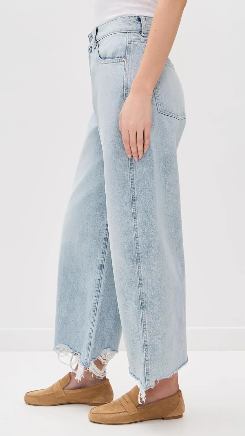 DL1961 Women's Taylor Barrel Ultra High Rise Ankle Jeans