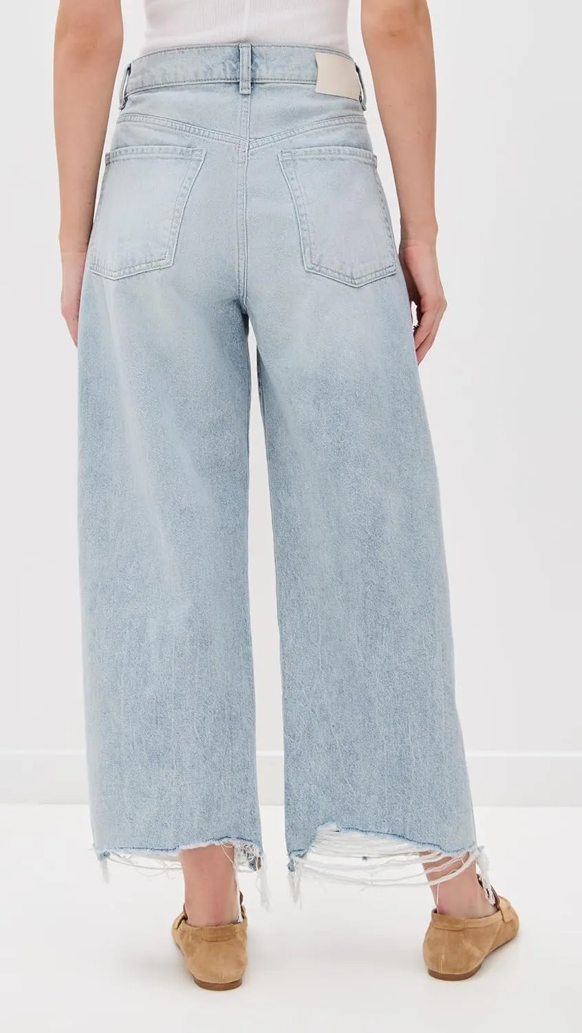 DL1961 Women's Taylor Barrel Ultra High Rise Ankle Jeans