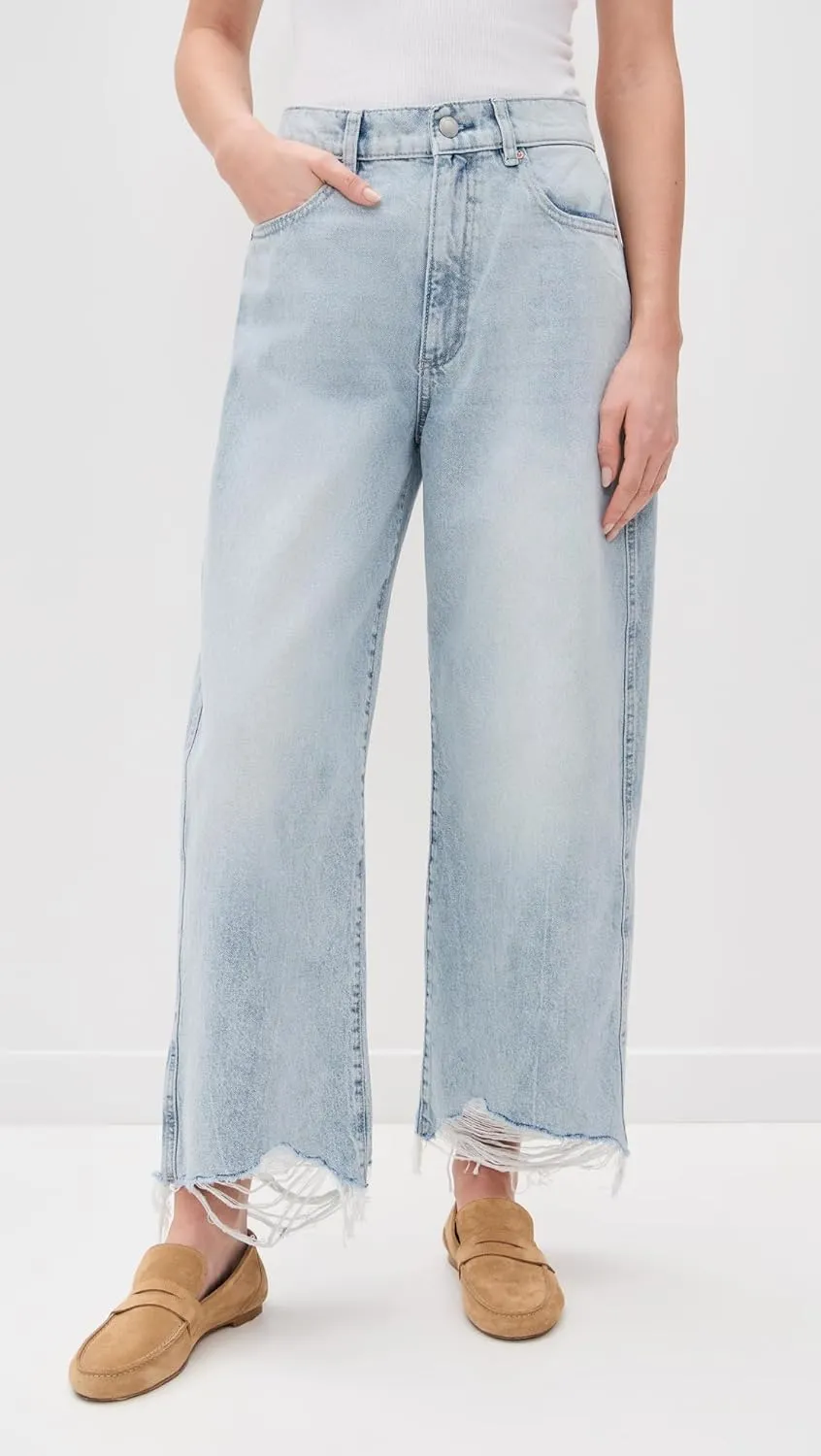 DL1961 Women's Taylor Barrel Ultra High Rise Ankle Jeans
