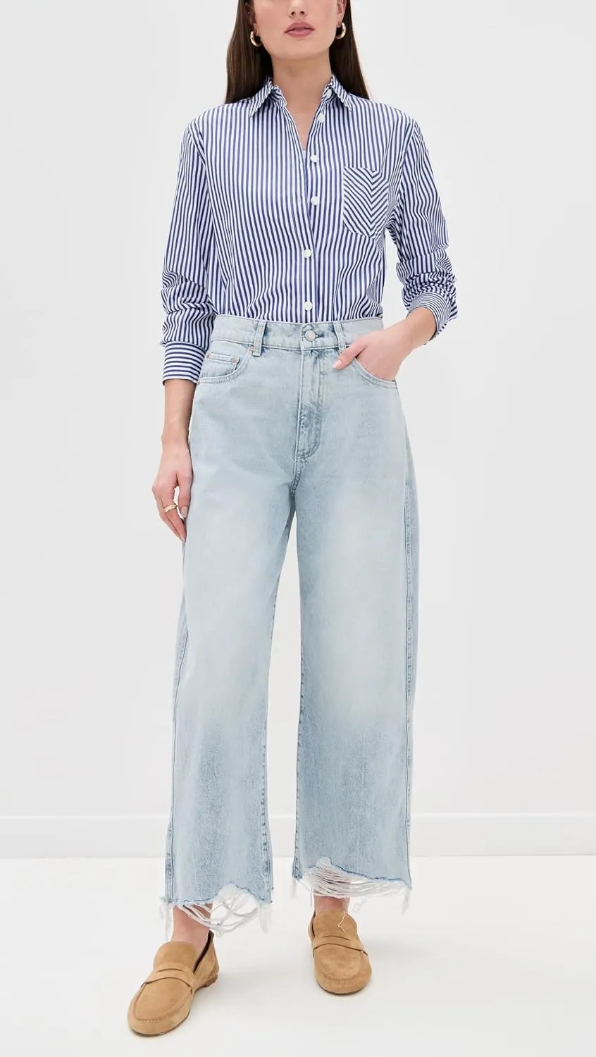 DL1961 Women's Taylor Barrel Ultra High Rise Ankle Jeans