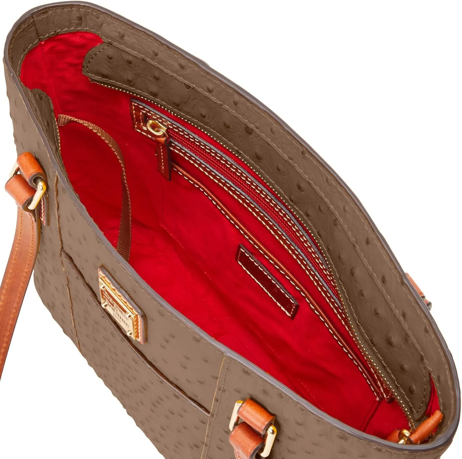 Dooney & Bourke Handbag, Ostrich Small Lexington Tote