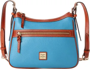 Dooney & Bourke Women's Presley Crossbody in Pebble Grain Leather, Medium Sized Handbag with Adjustable Shoulder Strap
