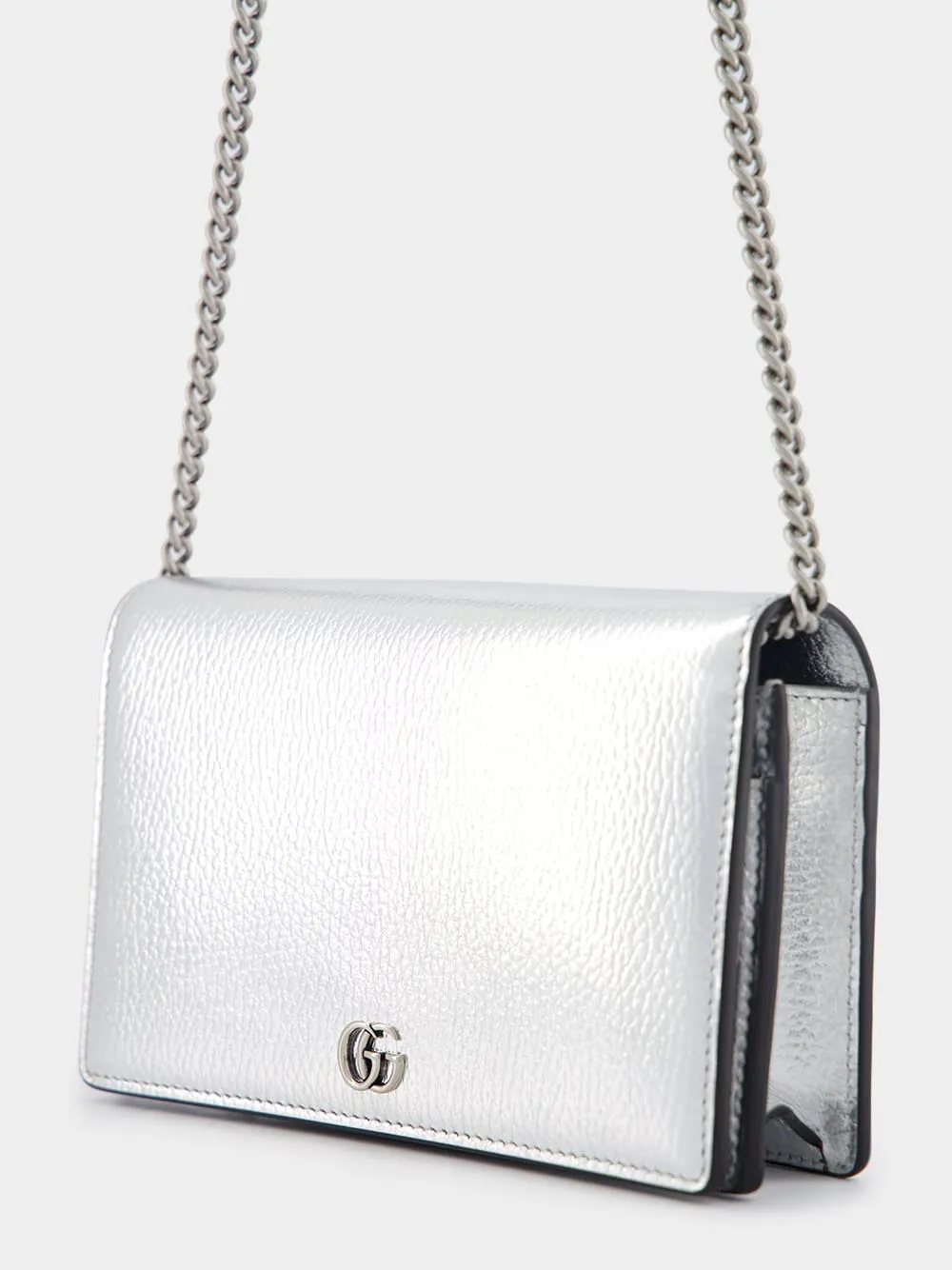 Double G Logo Shoulder Bag