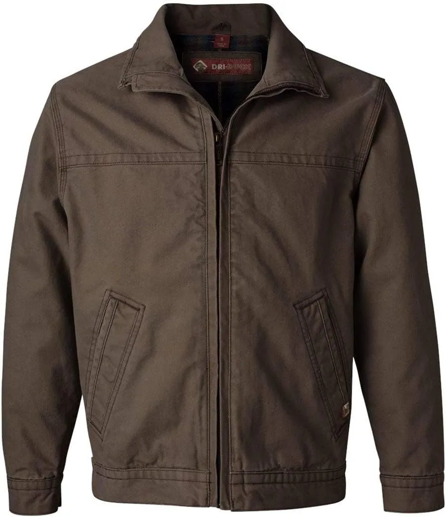 DRI Duck Men's Maverick Work Jacket Tall Sizes (XLT 2Xlt) Brown 2XLT