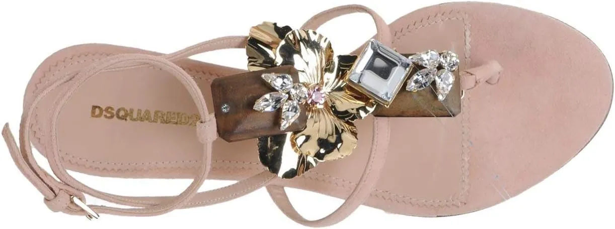 DSQUARED2 Women's Vernice Embellished Strappy Sandals