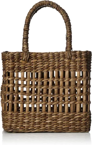 Earthmaid 473739 47-3740BR BANCUAN SHEER TOTE S, Brown