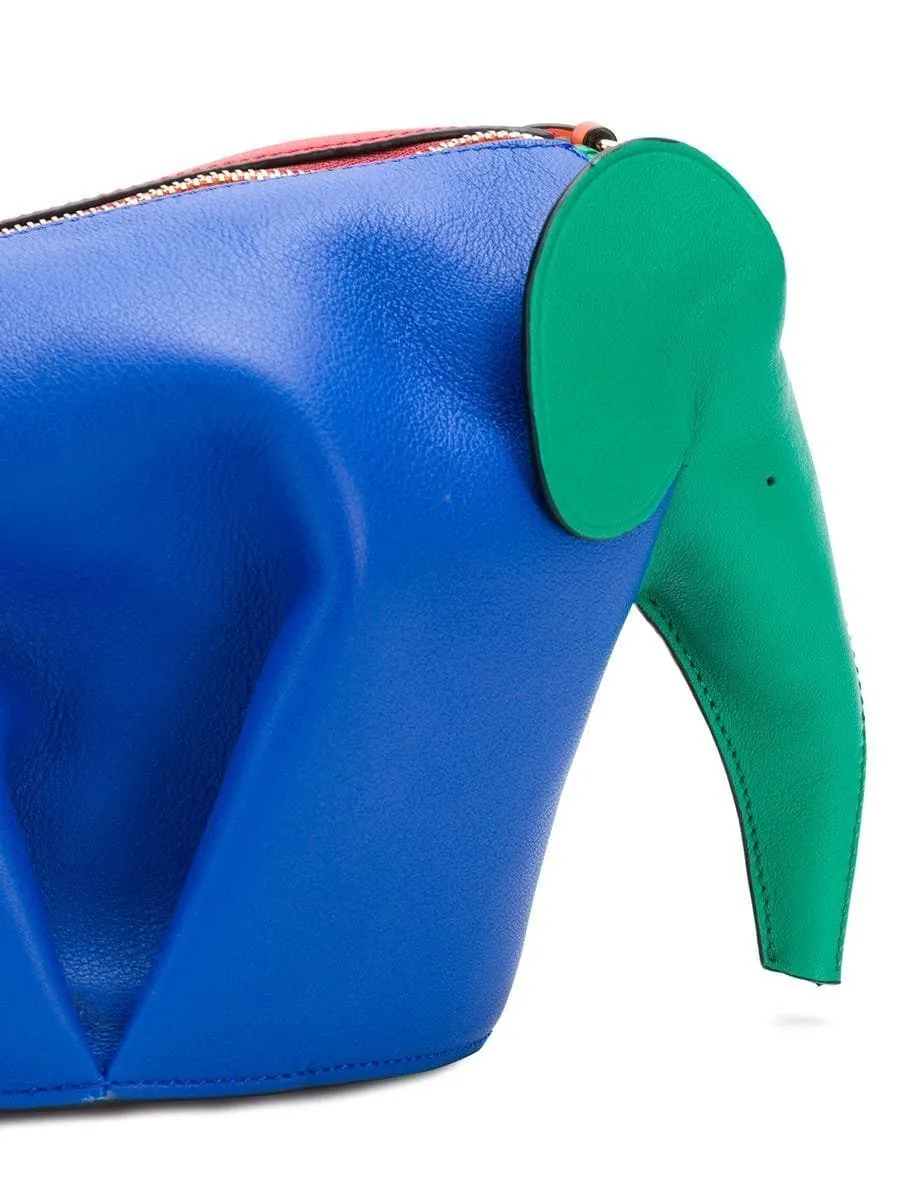 Elephant Leather Cross-Body Bag, Multi