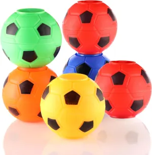 Entervending Fidget Spinners - 2 Inch Stress Balls - 36 Pc Soccer Party Favors