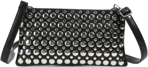 Epsion 2025 Crossbody Bag for Women PU Shoulder Bag Y2K Studded Purse Vegan Leather Clutch Handbags
