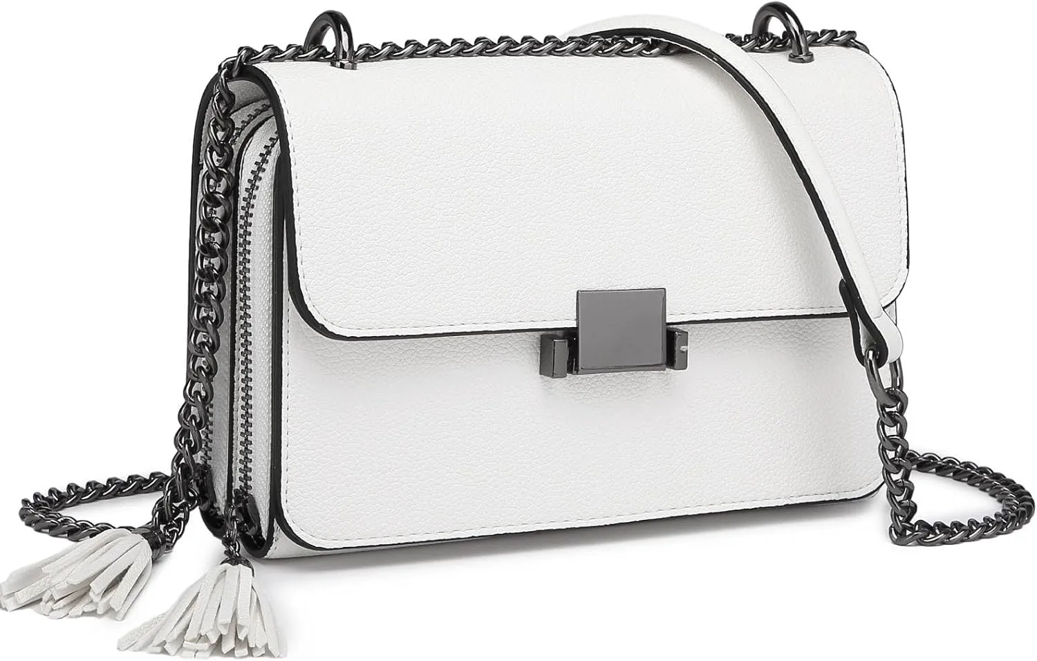ER.Roulour Small Crossbody Bag for Women Western Cell Phone Purse Wallet Shoulder Handbags with Chain Strap