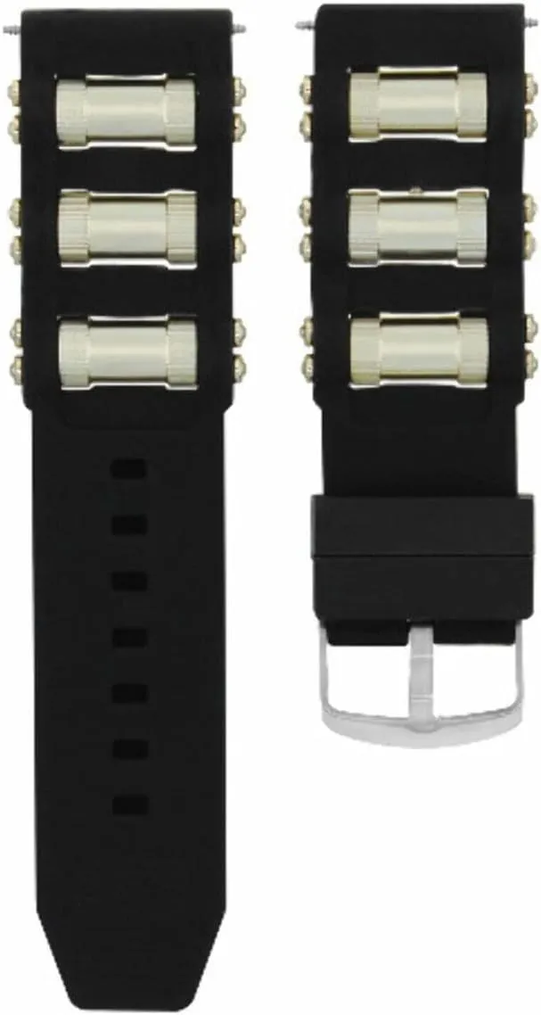 Ewatchparts 20-22mm Canvas Leather Watch Band Strap With Buckle Compatible With IWC Pilot Top Gun Portuguese