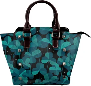 Fashion Studded Skull Bag for Women, Cool PU Leather Rivet Bag, Shoulder Bag