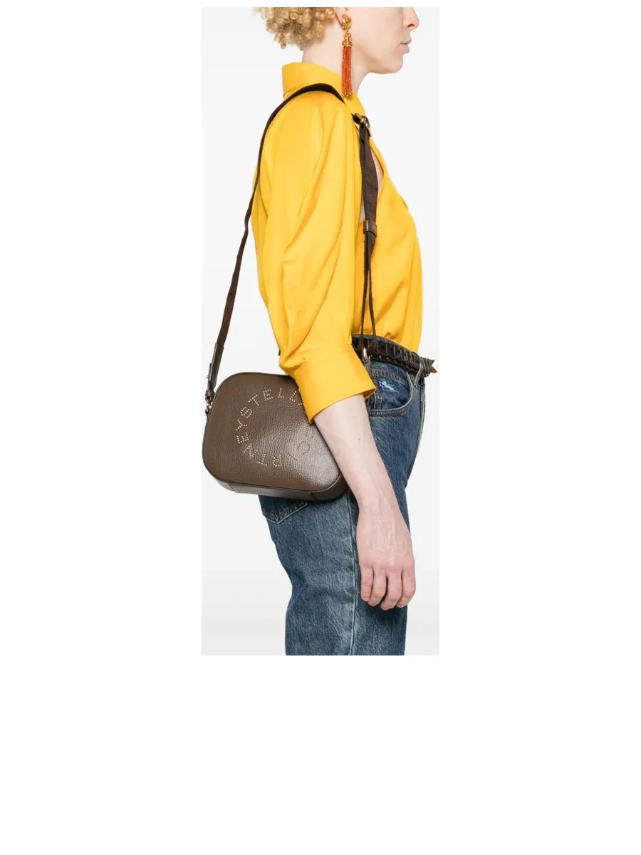 Faux Leather Grained Texture Shoulder Bag