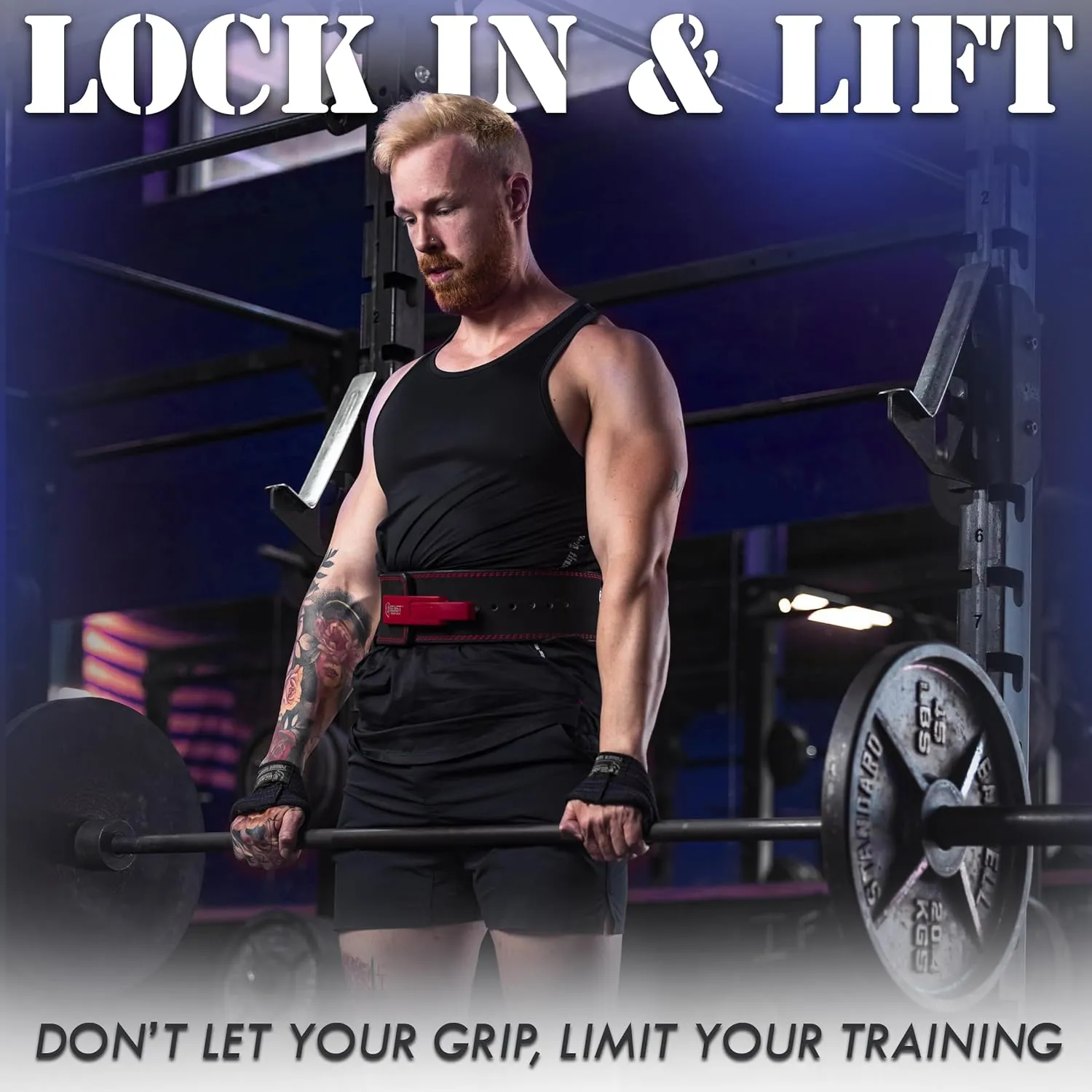 Figure 8 Lifting Strap- Strongman 10-14" Deadlift Straps- True Grip Support & Heavy Duty Wrist Straps for Weightlifting Women Men- Hand Straps for Weight Lifting Figure 8 Straps for Gym Workout