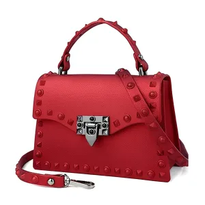 Fiora Studded Shoulder Bag