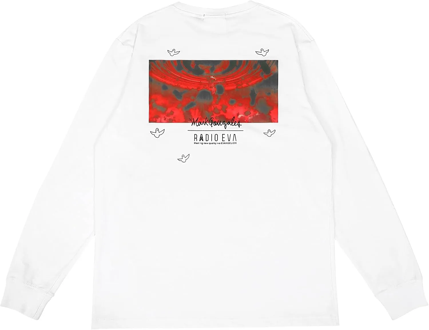 FIREFIRST Neon Genesis Evangelion Cotton Long Sleeve T-Shirt