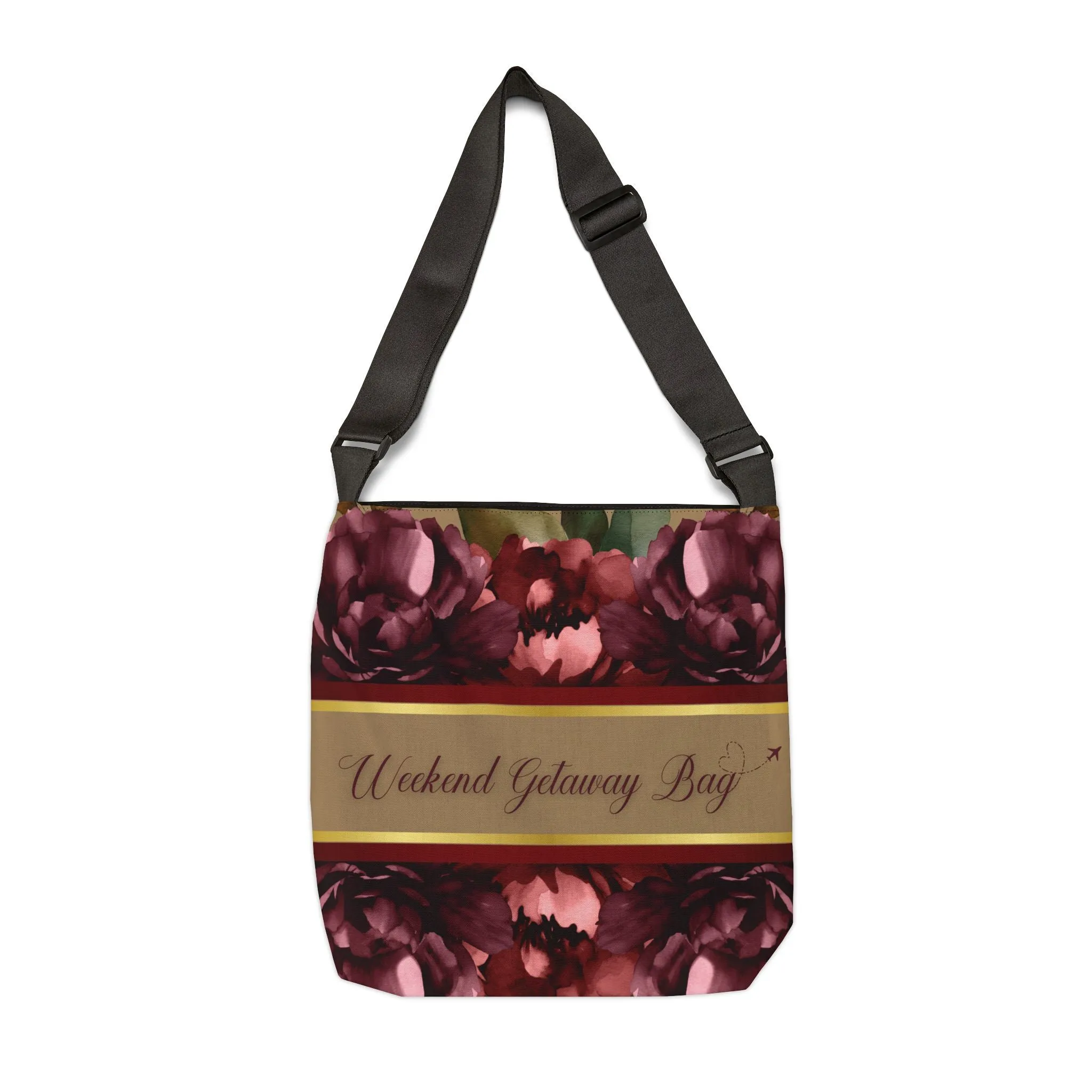 Floral Adjustable Tote Bag (AOP)