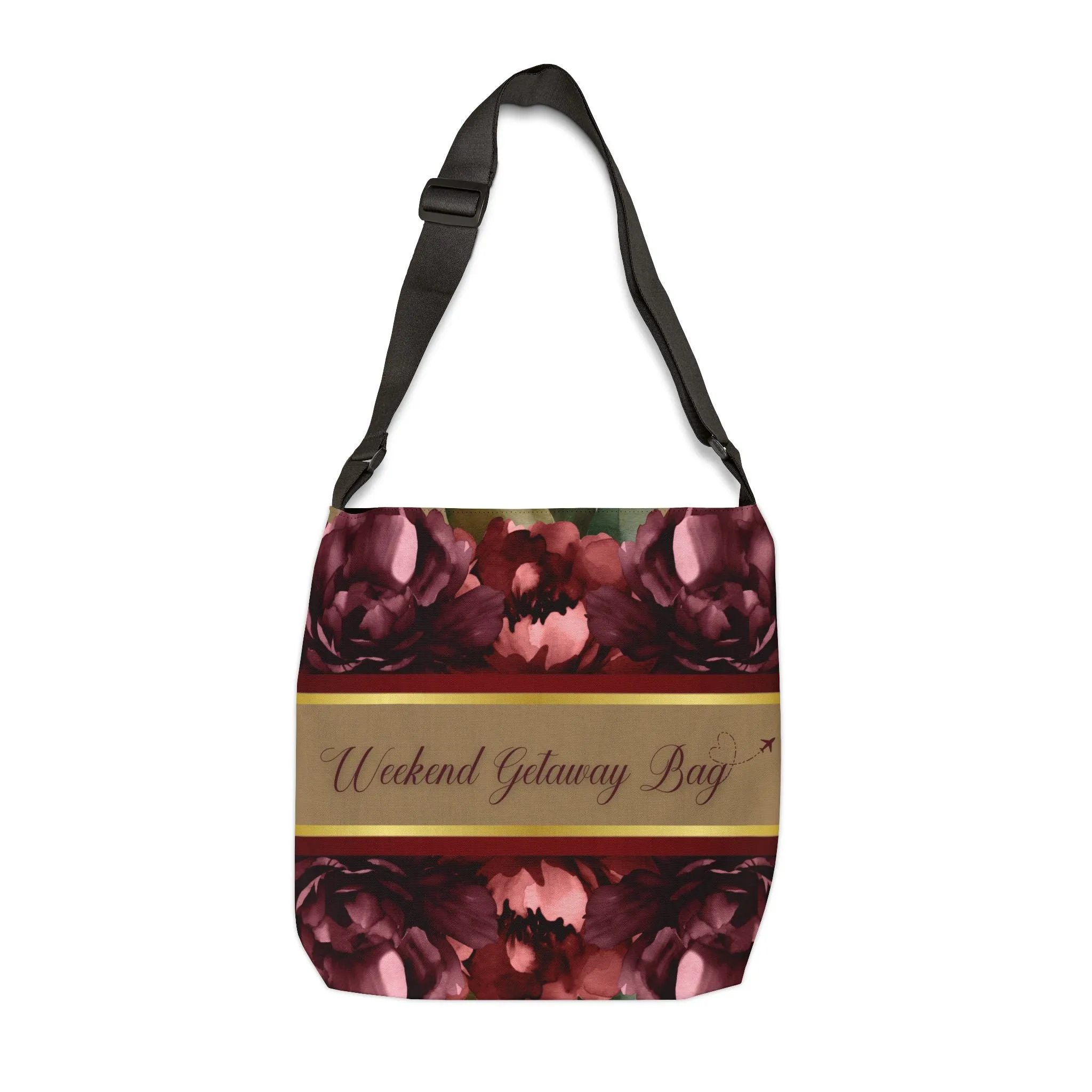 Floral Adjustable Tote Bag (AOP)
