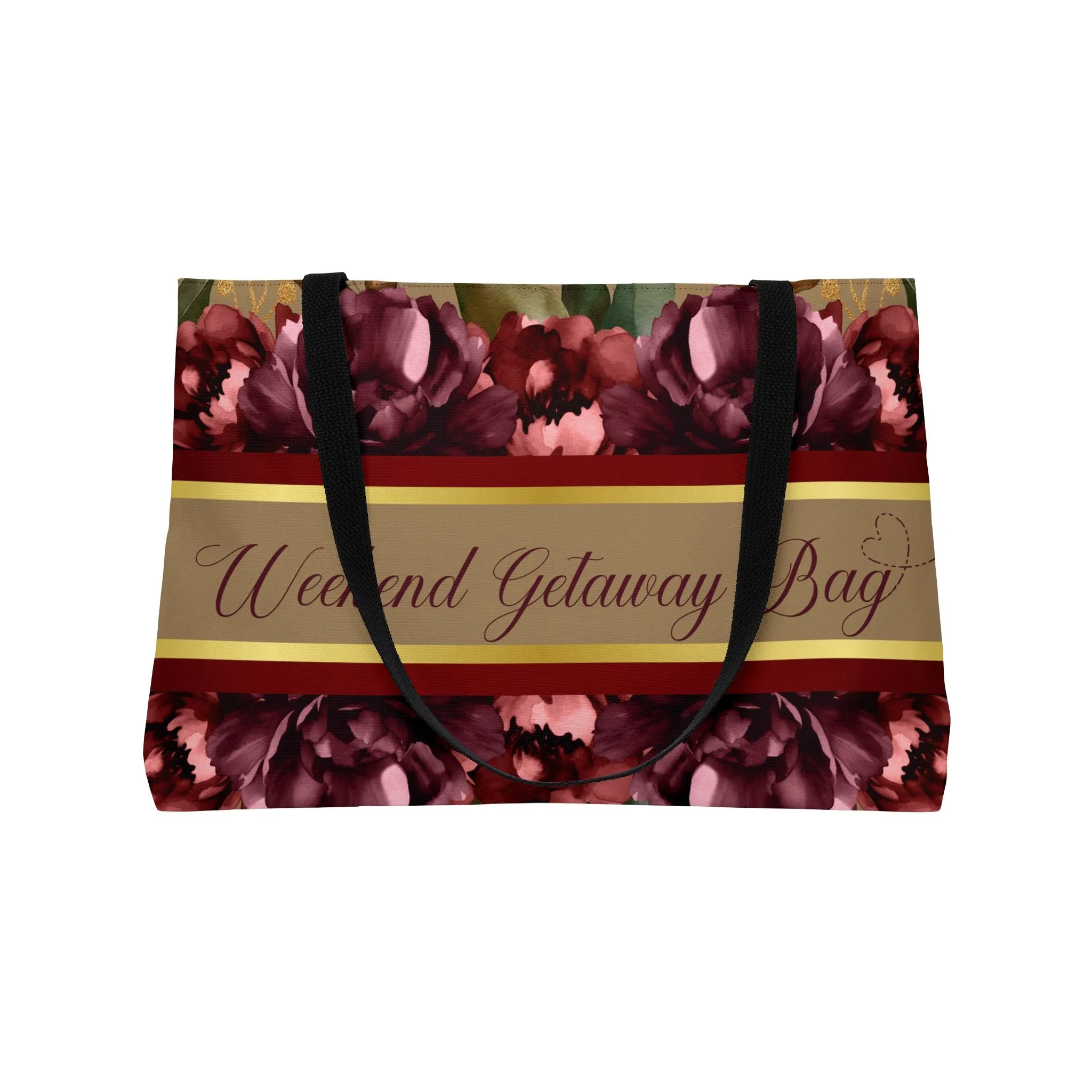 Floral Weekender Tote Bag