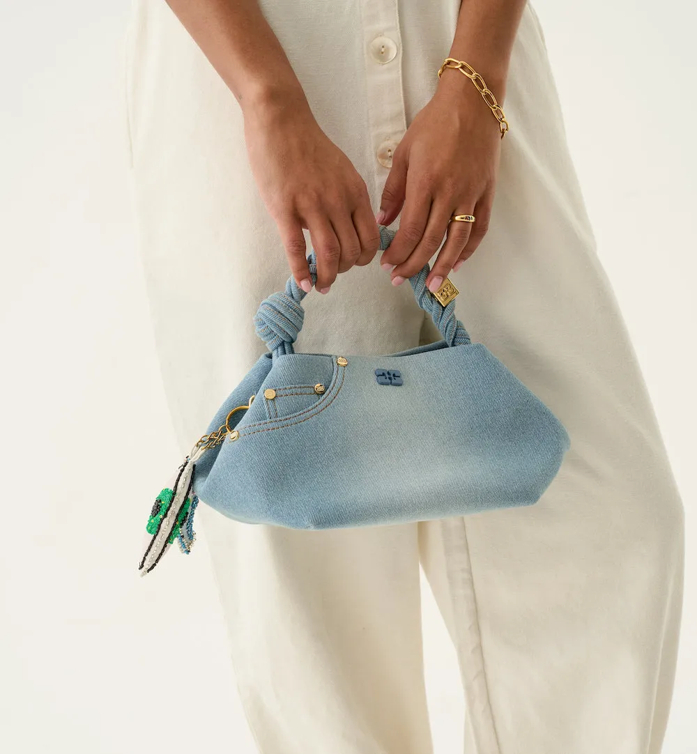 GANNI Washed Denim Bou Bag Small