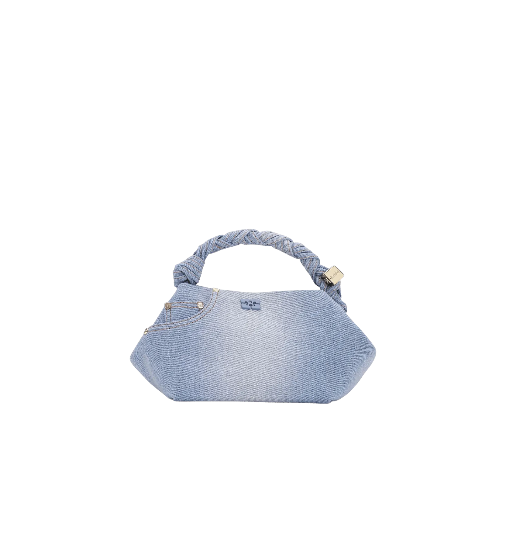 GANNI Washed Denim Bou Bag Small