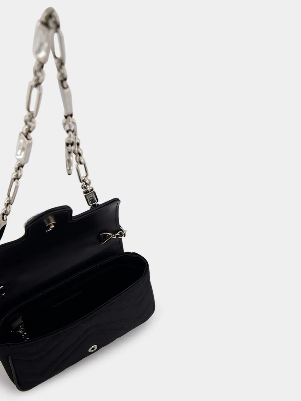 GG Marmont Crystal-Embellished Belt Bag
