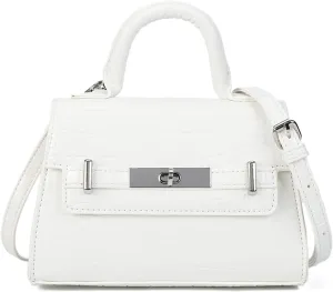 GLITZALL Small Cute Crossbody Purse for Women with Top Handle Designer Mini Tote Bag for Summer