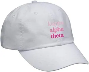Go Greek Chic Baseball Cap - Pink Gradient