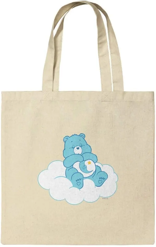 GRAPHICS & MORE Care Bears Bedtime Bear Grocery Travel Reusable Tote Bag