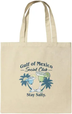 GRAPHICS & MORE Gulf of Mexico Stay Salty Grocery Travel Reusable Tote Bag