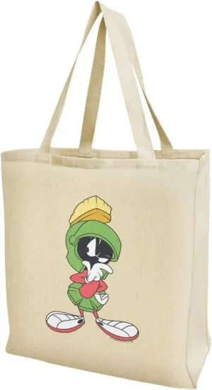 GRAPHICS & MORE Looney Tunes Marvin The Martian Grocery Travel Reusable Tote Bag