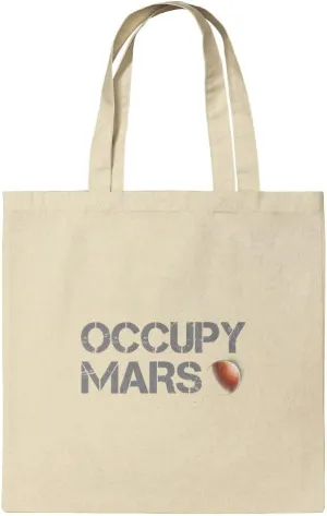 GRAPHICS & MORE Occupy Mars Grocery Travel Reusable Tote Bag