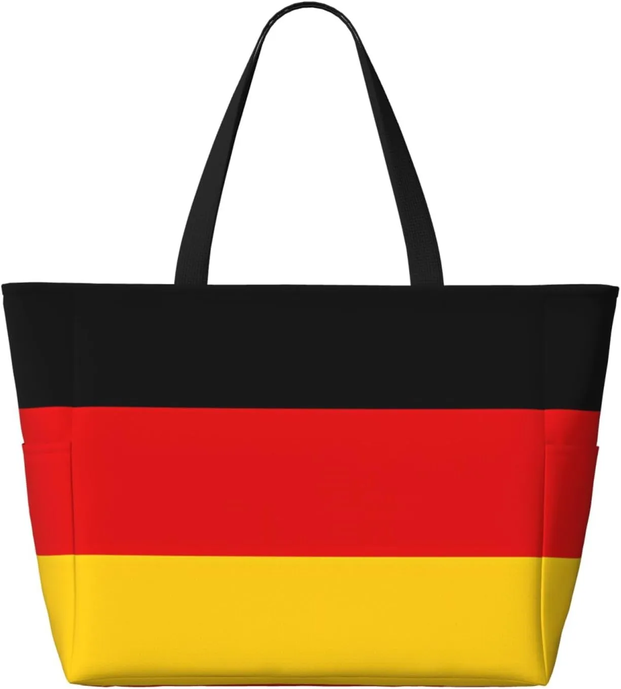 Guam Island Flag Women Large Beach Bag Travel Weekender Foldable Tote Bag for Pool Beach Vacation Gym