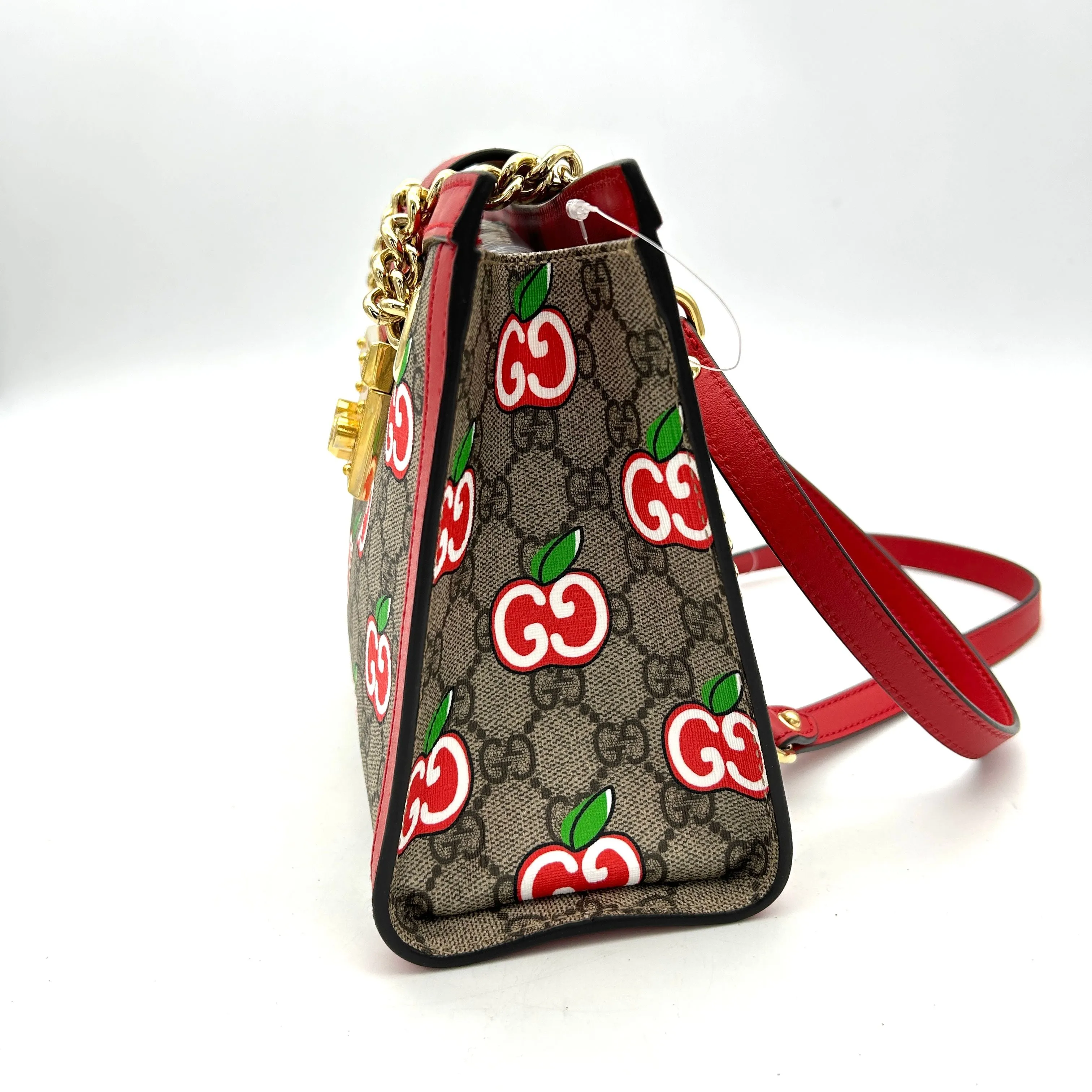Gucci Gucci GG Supreme Apple Padlock Tote gu8880cc