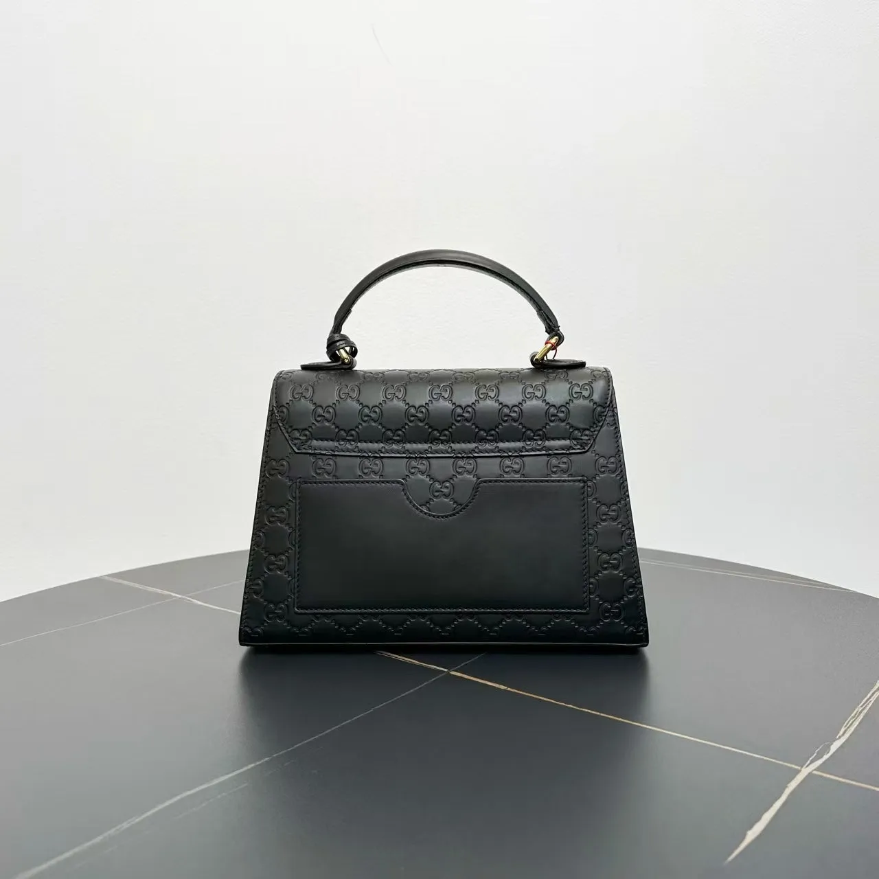 Gucci Padlock Two-Way Black Bag
