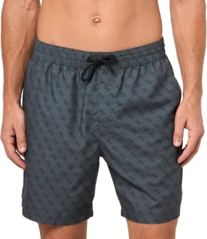 GUESS Men's Swimtrunk Medium Embossed Logo