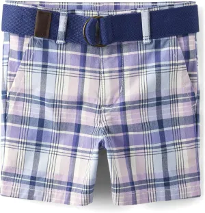Gymboree Boys' and Toddler Belted Chino Shorts